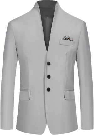 2023 Fashion Mens Blazer Slim Classic Fit Suit Lightweight Formal Jackets Soild Casual Notched Travel Business Sport Coats