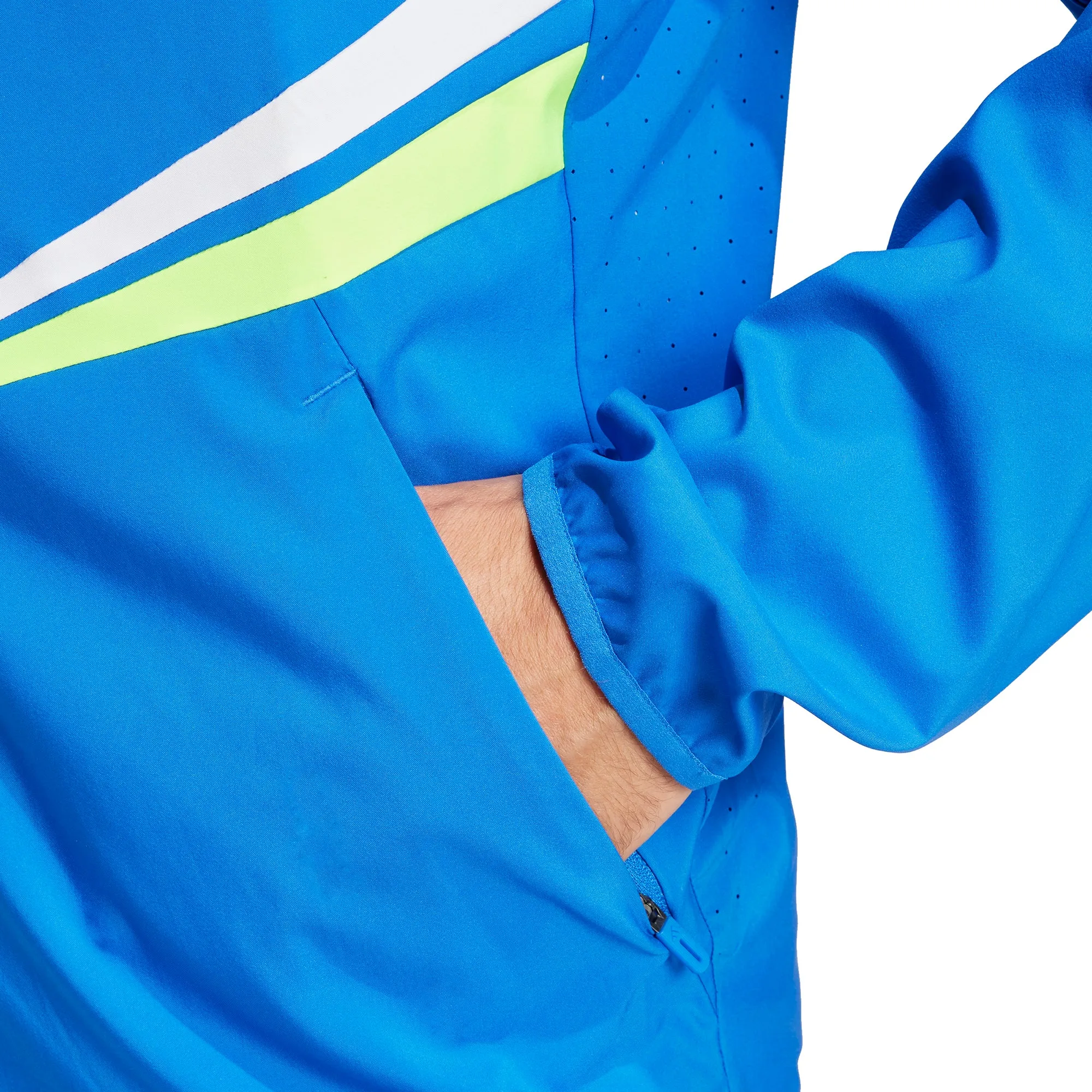adidas Adizero Retro Mens Running Jacket - Blue