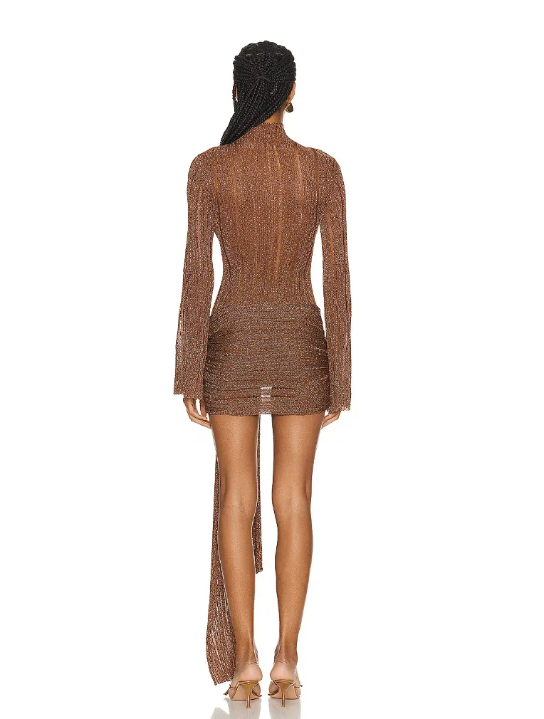 Aya Muse - Naku Dress in Brown