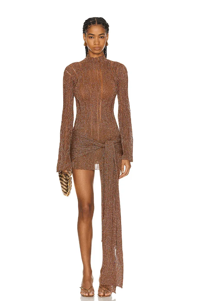 Aya Muse - Naku Dress in Brown