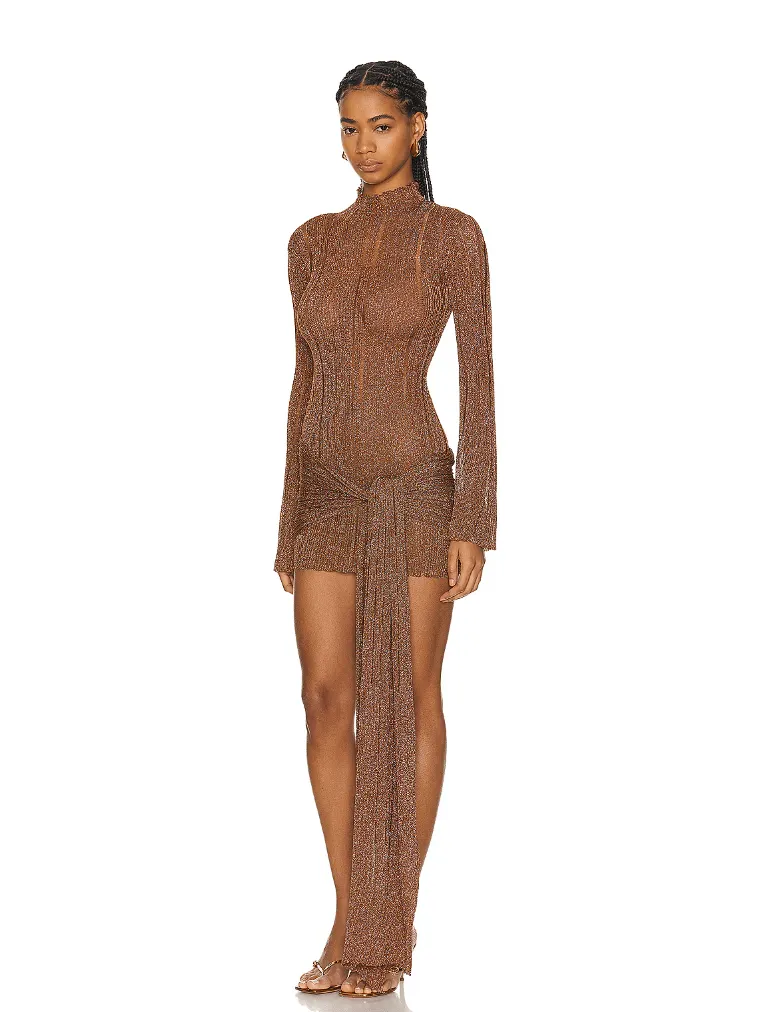 Aya Muse - Naku Dress in Brown