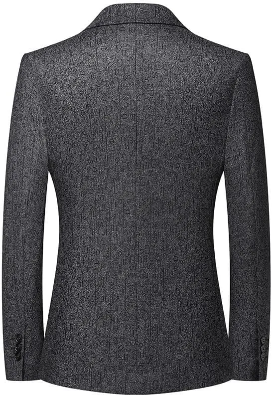 Business Casual Men Suit Men Long Sleeve Solid Color Blazers Two Button Men Formal Suit Jackets