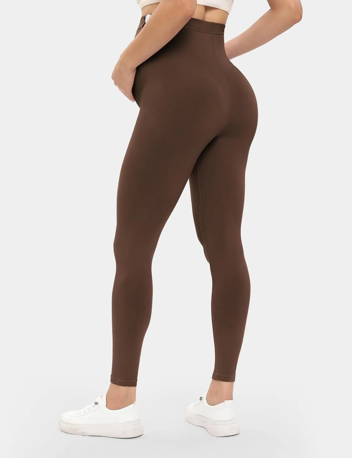 Buttergene 4 Pack Women's Creamlush Maternity Leggings Maternity Yoga Pants Pregnancy Leggings Maternity Clothes