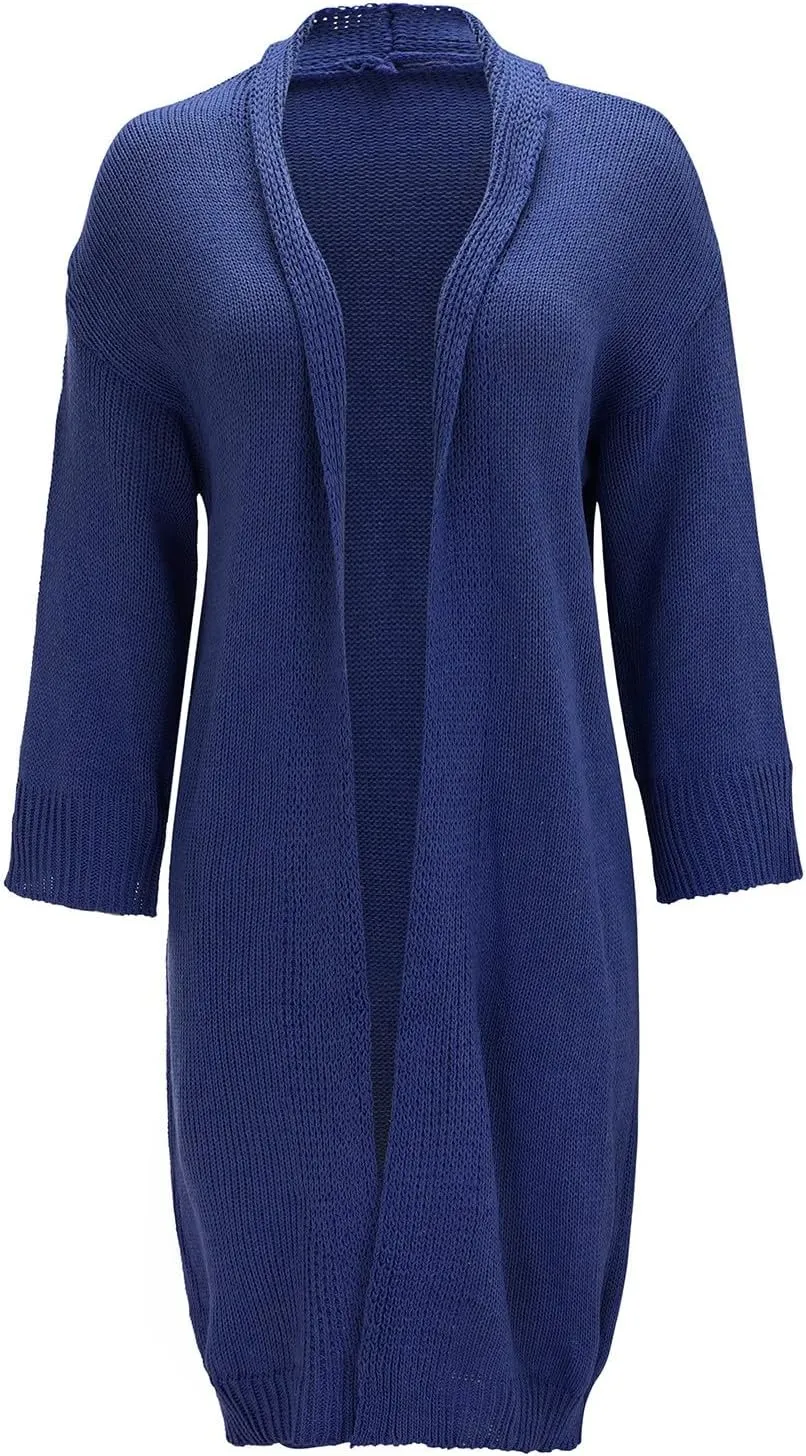 Cardigans for Women Casual Long Sleeve Button Sweater Cardigan Coat Loose Coarse Yarn Time Halloween Cardigan for