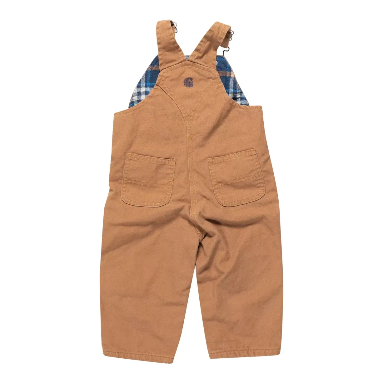 Carhartt Canvas Bib Overall Flanel-Lined - Toddler