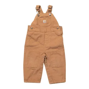 Carhartt Canvas Bib Overall Flanel-Lined - Toddler