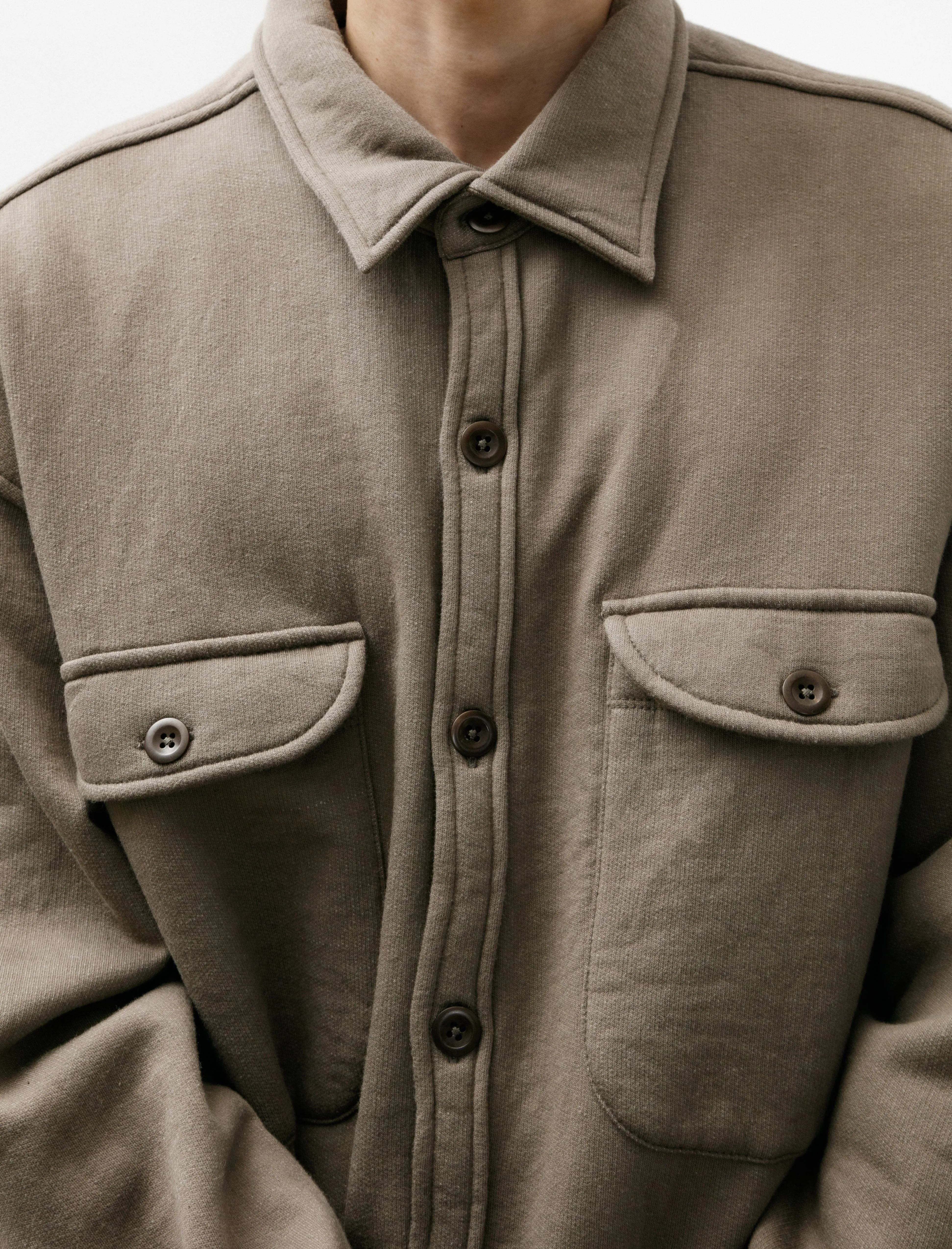 Cozy Shirt Cloud Fleece Lichen