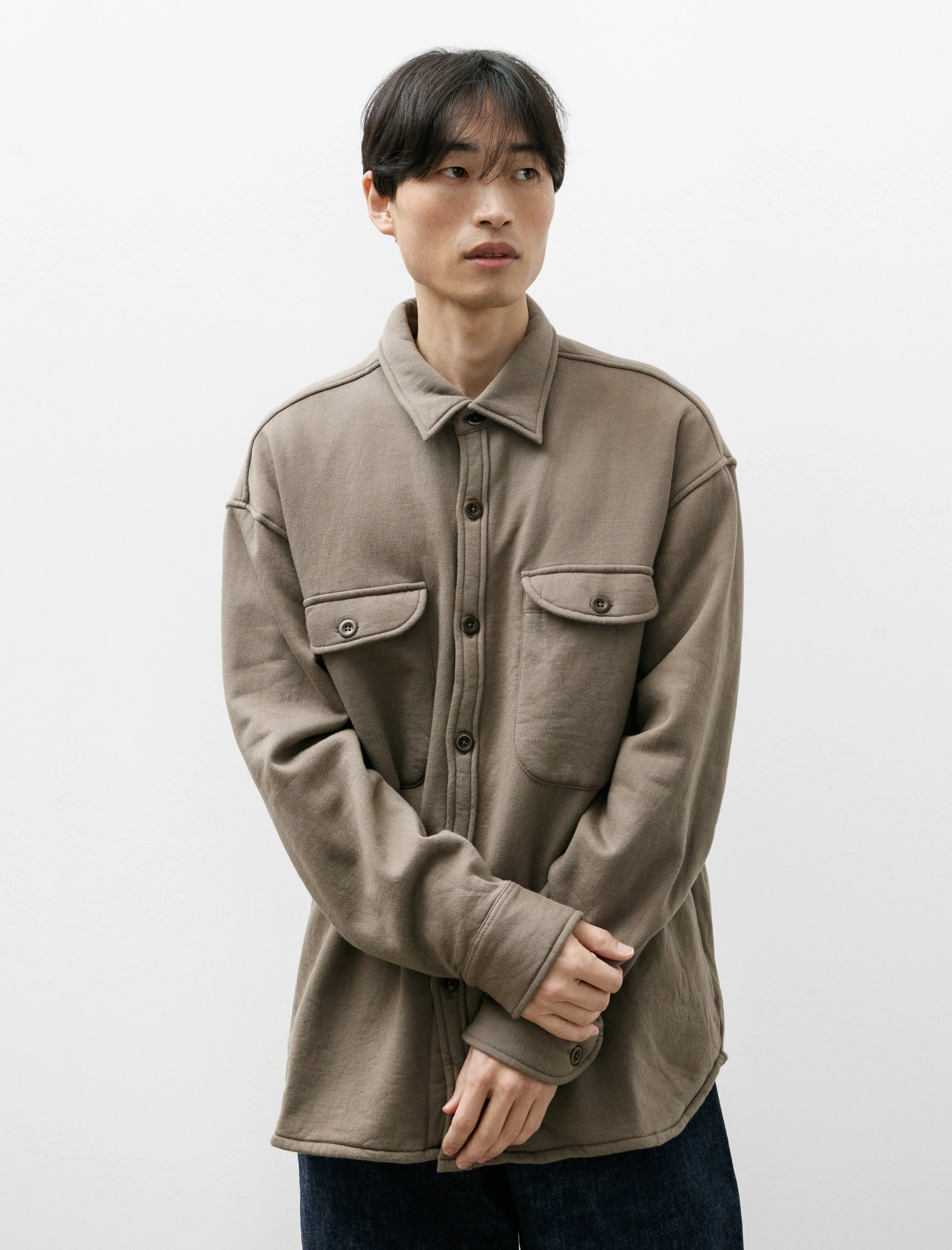 Cozy Shirt Cloud Fleece Lichen