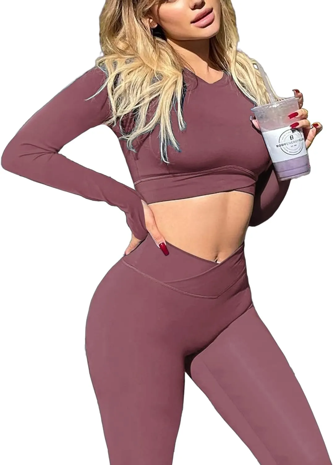 Danysu Scrunch Butt Leggings for Women Butt Lift Tummy Control Booty Leggings