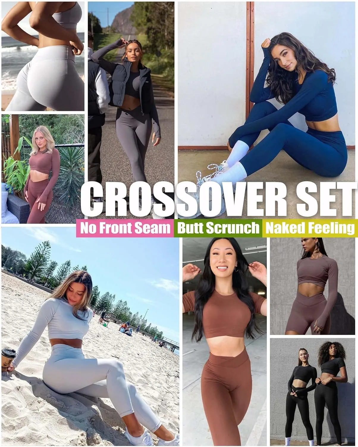 Danysu Scrunch Butt Leggings for Women Butt Lift Tummy Control Booty Leggings