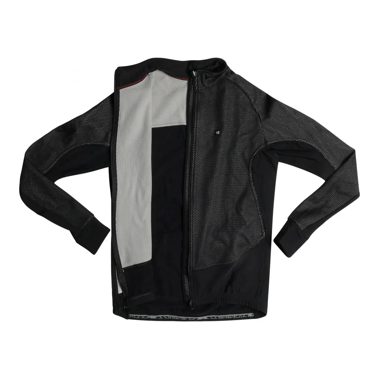 De Marchi Grid Fleece Thermal Jersey