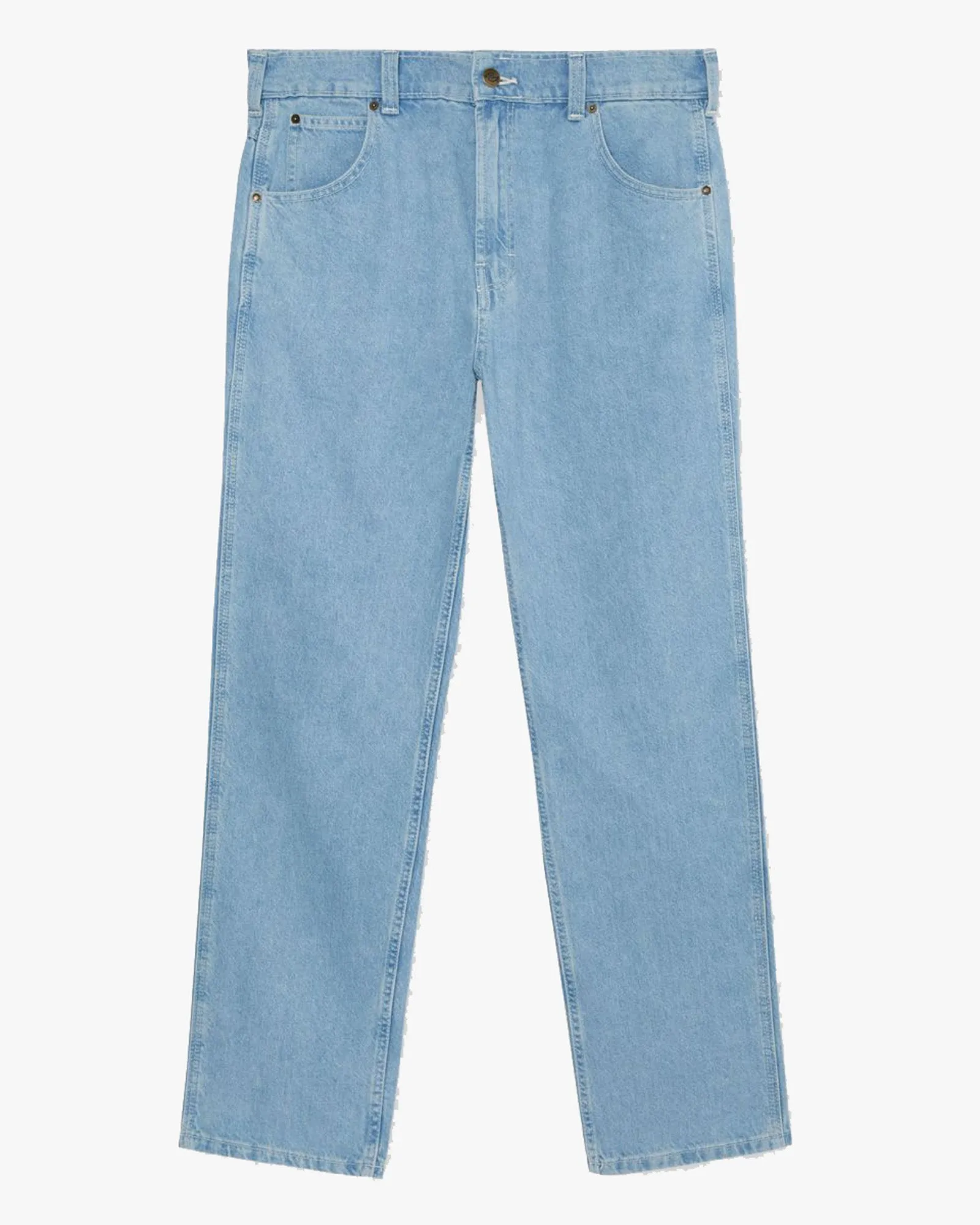 Dickies Houston Relaxed Straight Mens Jeans - Vintage Aged Blue