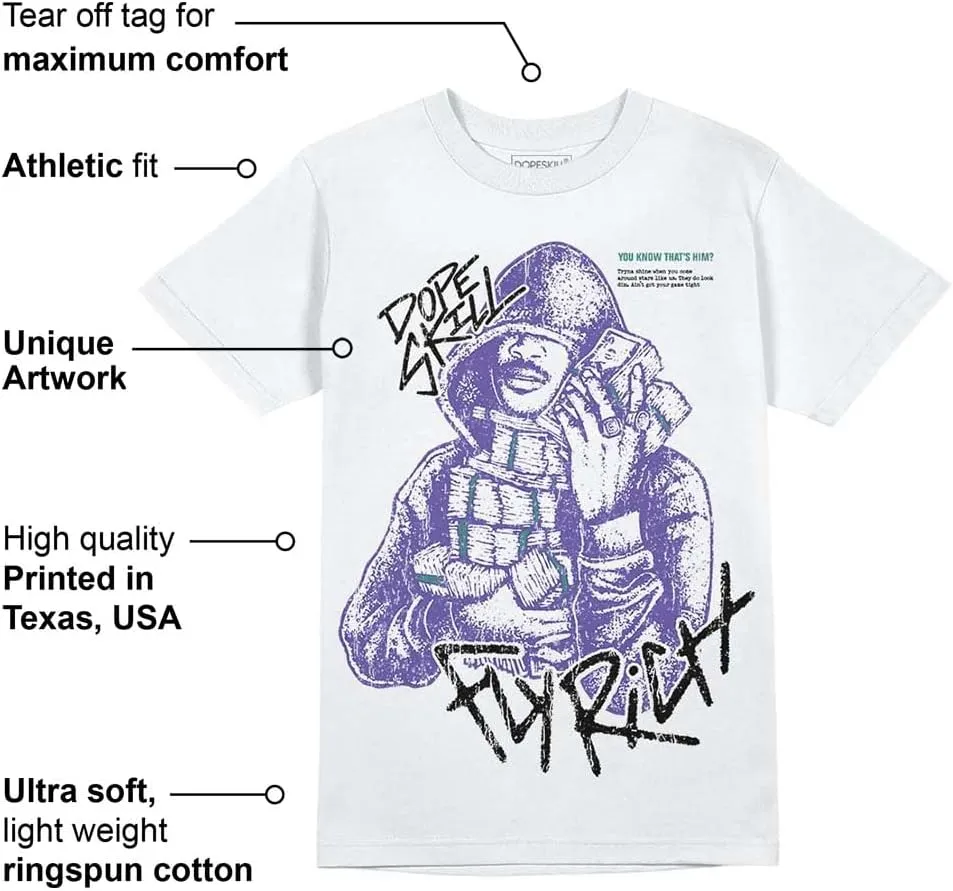 DopeSkill Graphic Tee Streetwear Hip Hop Hypebeast Street Style Unisex T-Shirt Sneaker Colour Matching Shirts Cool Flexing