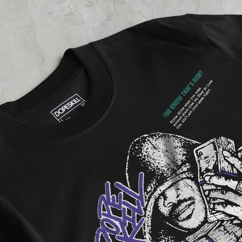 DopeSkill Graphic Tee Streetwear Hip Hop Hypebeast Street Style Unisex T-Shirt Sneaker Colour Matching Shirts Cool Flexing
