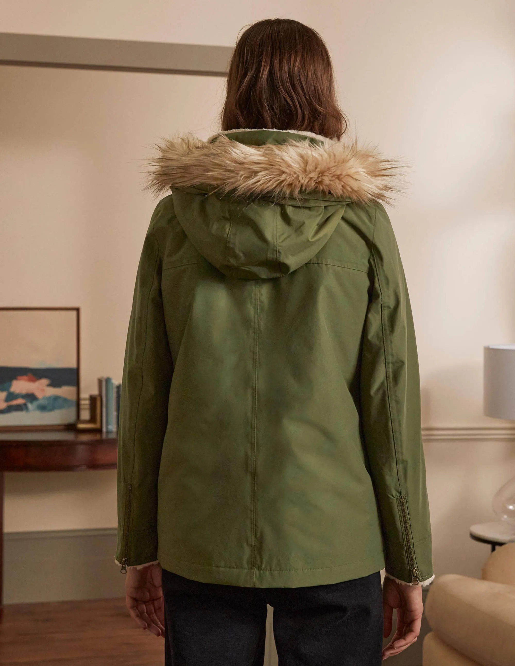Dunbar Waterproof Jacket-Oregano