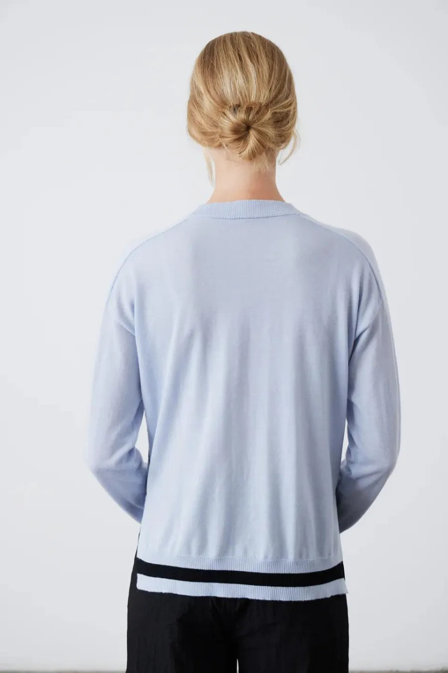 Essie Cardigan Dusky Blue