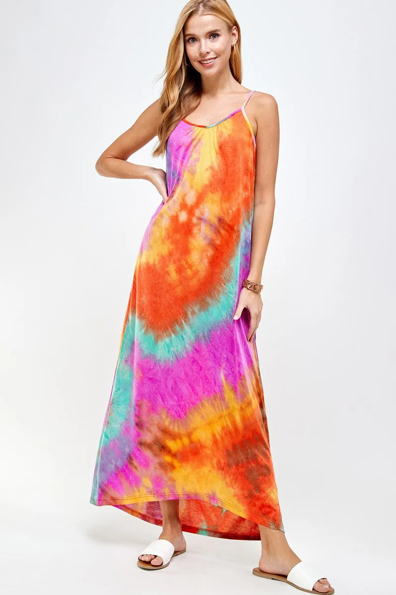 Firey Sunset Maxi