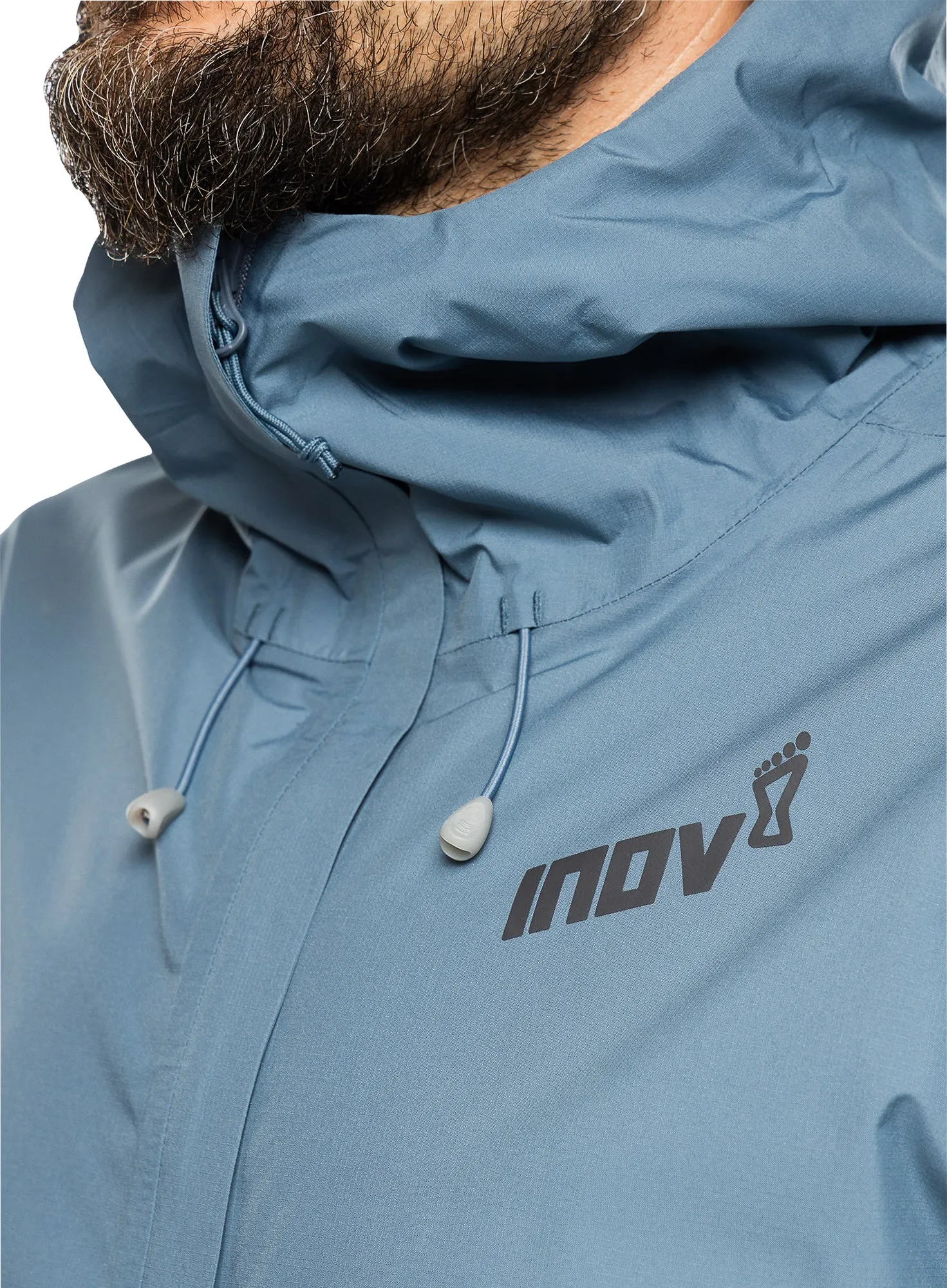 Inov8 Trailshell Mens Running Jacket - Blue