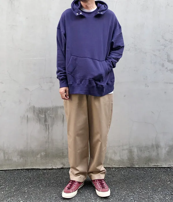 INTERIM/HYPER BIG LOOP WHEEL SIDE SEAMLESS AFTER HOODED SWEAT PARKA (NASU)
