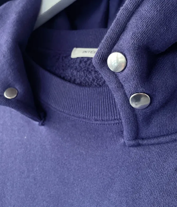 INTERIM/HYPER BIG LOOP WHEEL SIDE SEAMLESS AFTER HOODED SWEAT PARKA (NASU)