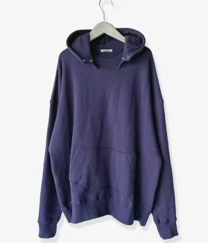 INTERIM/HYPER BIG LOOP WHEEL SIDE SEAMLESS AFTER HOODED SWEAT PARKA (NASU)