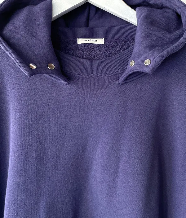 INTERIM/HYPER BIG LOOP WHEEL SIDE SEAMLESS AFTER HOODED SWEAT PARKA (NASU)