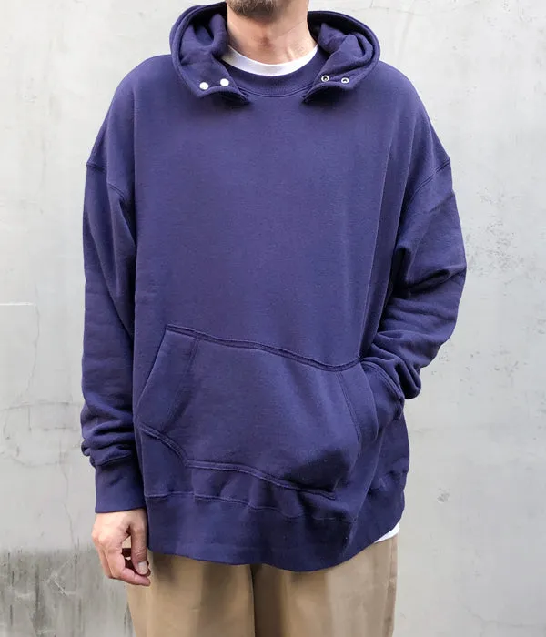INTERIM/HYPER BIG LOOP WHEEL SIDE SEAMLESS AFTER HOODED SWEAT PARKA (NASU)