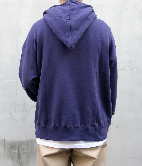 INTERIM/HYPER BIG LOOP WHEEL SIDE SEAMLESS AFTER HOODED SWEAT PARKA (NASU)