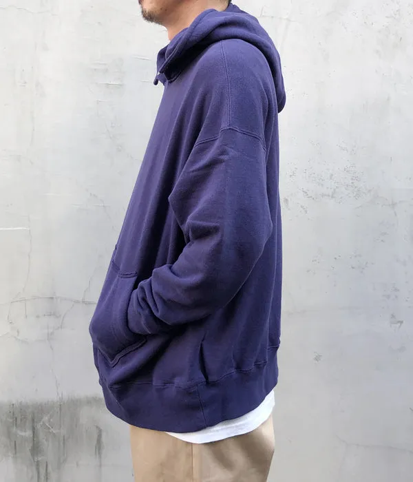 INTERIM/HYPER BIG LOOP WHEEL SIDE SEAMLESS AFTER HOODED SWEAT PARKA (NASU)