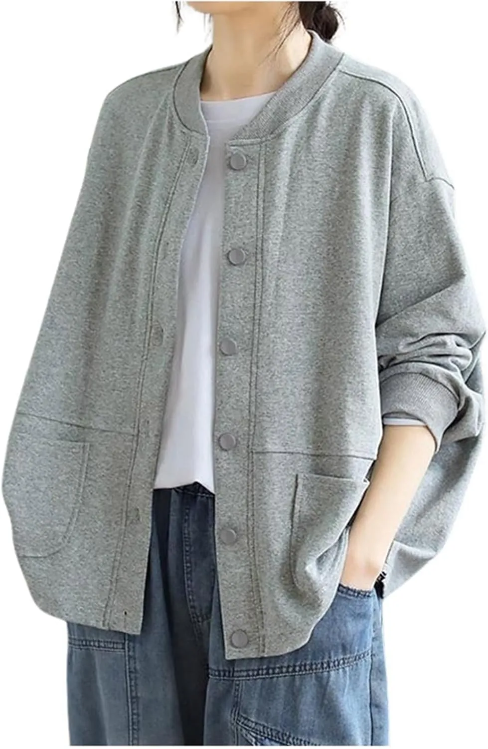 Ladies' Cardigan Sweater Womens Sweater Medium