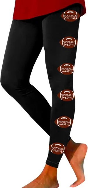 LCMTWX High Waisted Workout Leggings for Women Athletic Running Leggings Print Yoga Pants Leggings with Pockets for Women