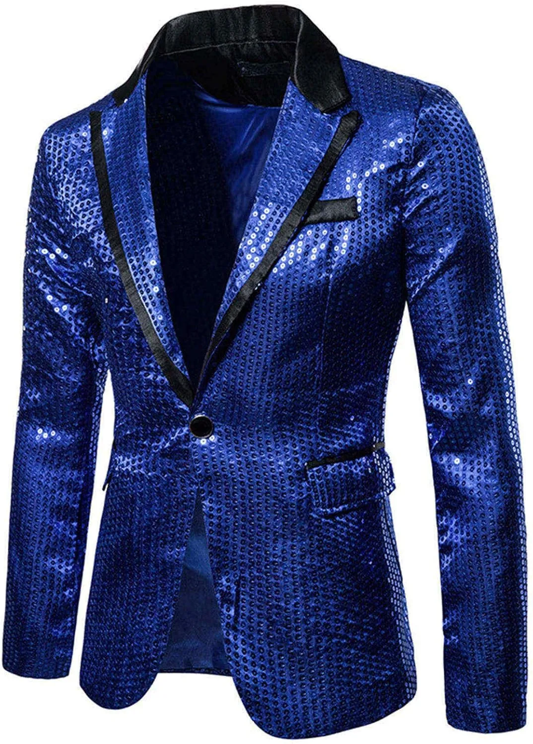 LCMTWX Mens Blazers Men's Fashion Casual Buckle Printed Single-breasted Jacket Coat Fashion Soft Work formal Sleep Suit