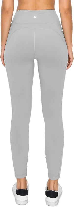 Leggings Depot High Waist 7/8 Leggings for Women Workout Yoga Pants with Pockets