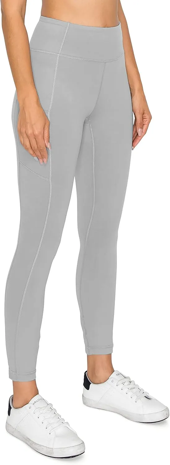 Leggings Depot High Waist 7/8 Leggings for Women Workout Yoga Pants with Pockets