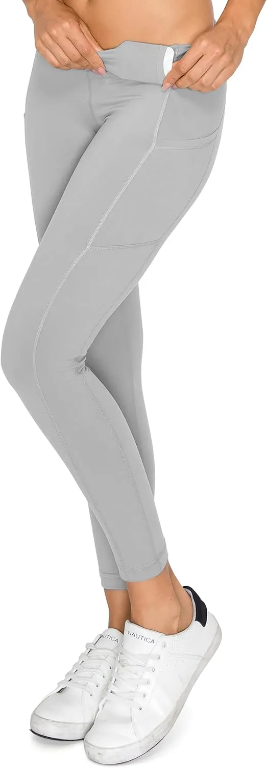 Leggings Depot High Waist 7/8 Leggings for Women Workout Yoga Pants with Pockets