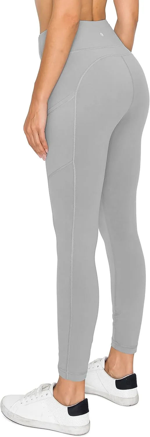 Leggings Depot High Waist 7/8 Leggings for Women Workout Yoga Pants with Pockets