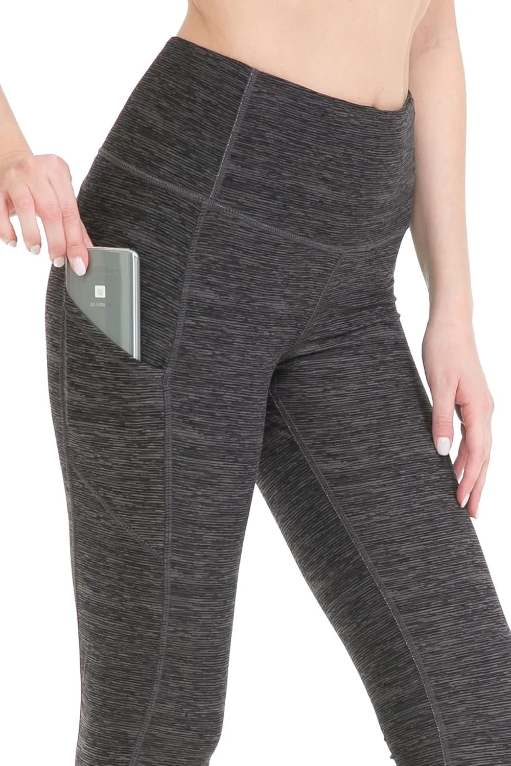 Leggings Depot High Waist 7/8 Leggings for Women Workout Yoga Pants with Pockets