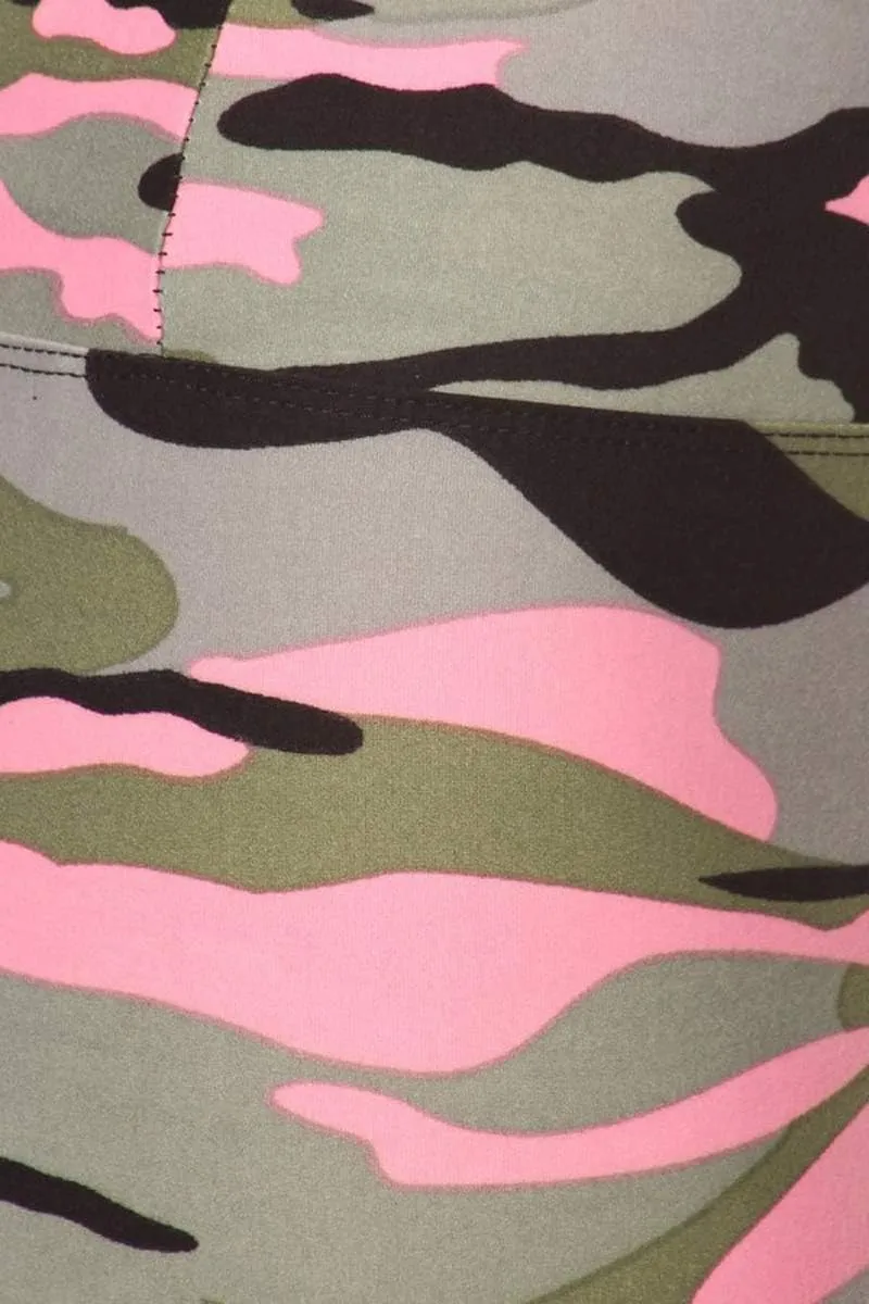 Leggings Depot High Waisted Camouflage & Multiple Print Leggings for Women - Reg, Plus, 1X3X, 3X5X