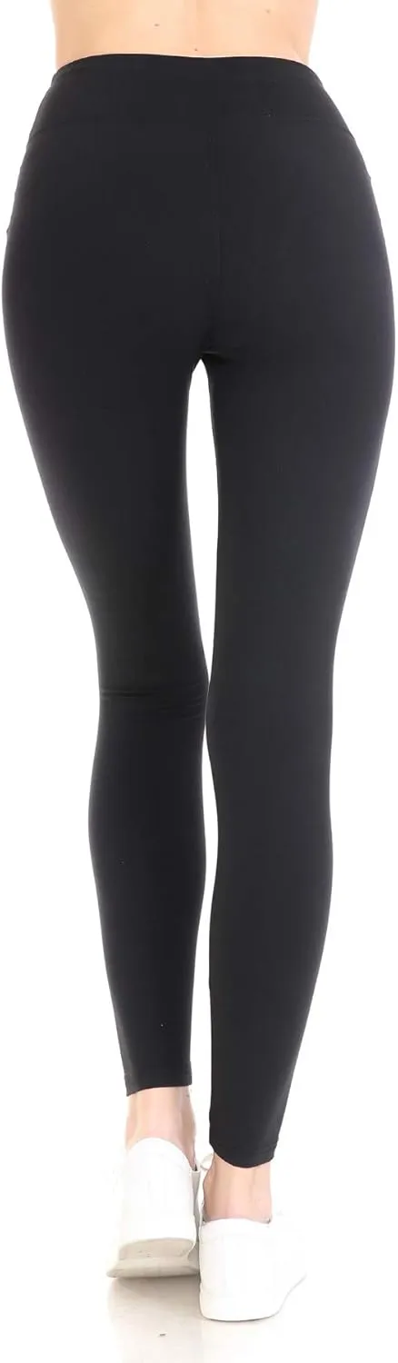 Leggings Depot Women's ActiveFlex Leggings Athletic Pants for Women - Classic and Yoga