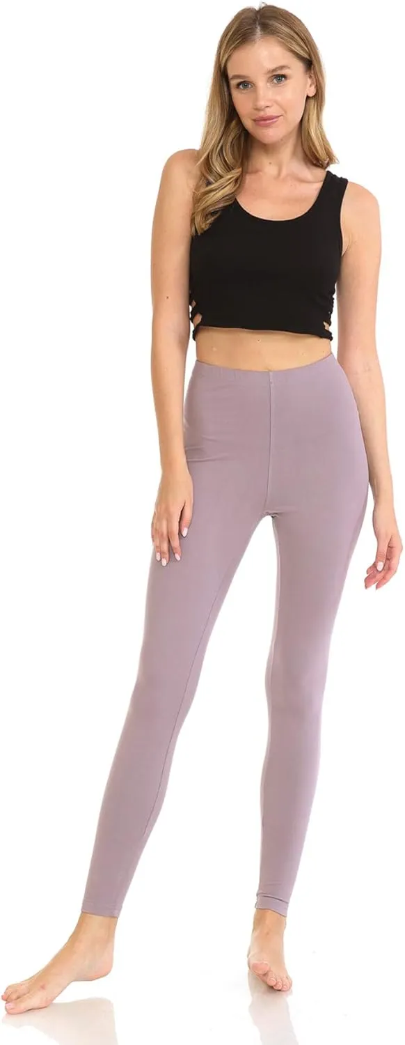 Leggings Depot Women's ActiveFlex Leggings Athletic Pants for Women - Classic and Yoga