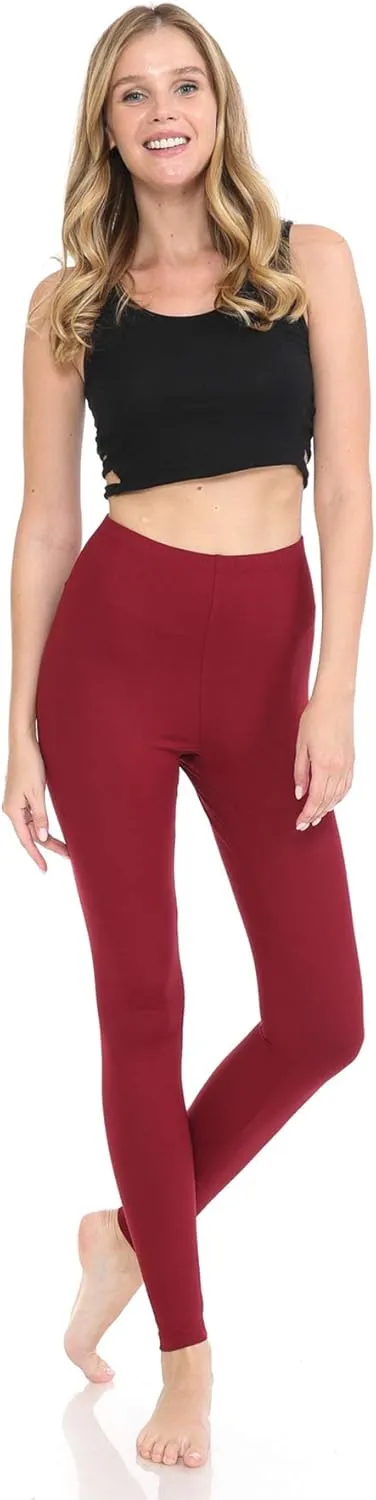 Leggings Depot Women's ActiveFlex Leggings Athletic Pants for Women - Classic and Yoga