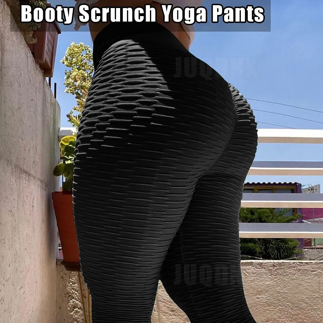 Leggings for Women Butt Lifting Leggings High Waisted Booty Yoga Pants Tummy Control Workout Leggings Tights