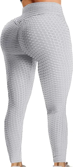 Leggings for Women Butt Lifting Leggings High Waisted Booty Yoga Pants Tummy Control Workout Leggings Tights