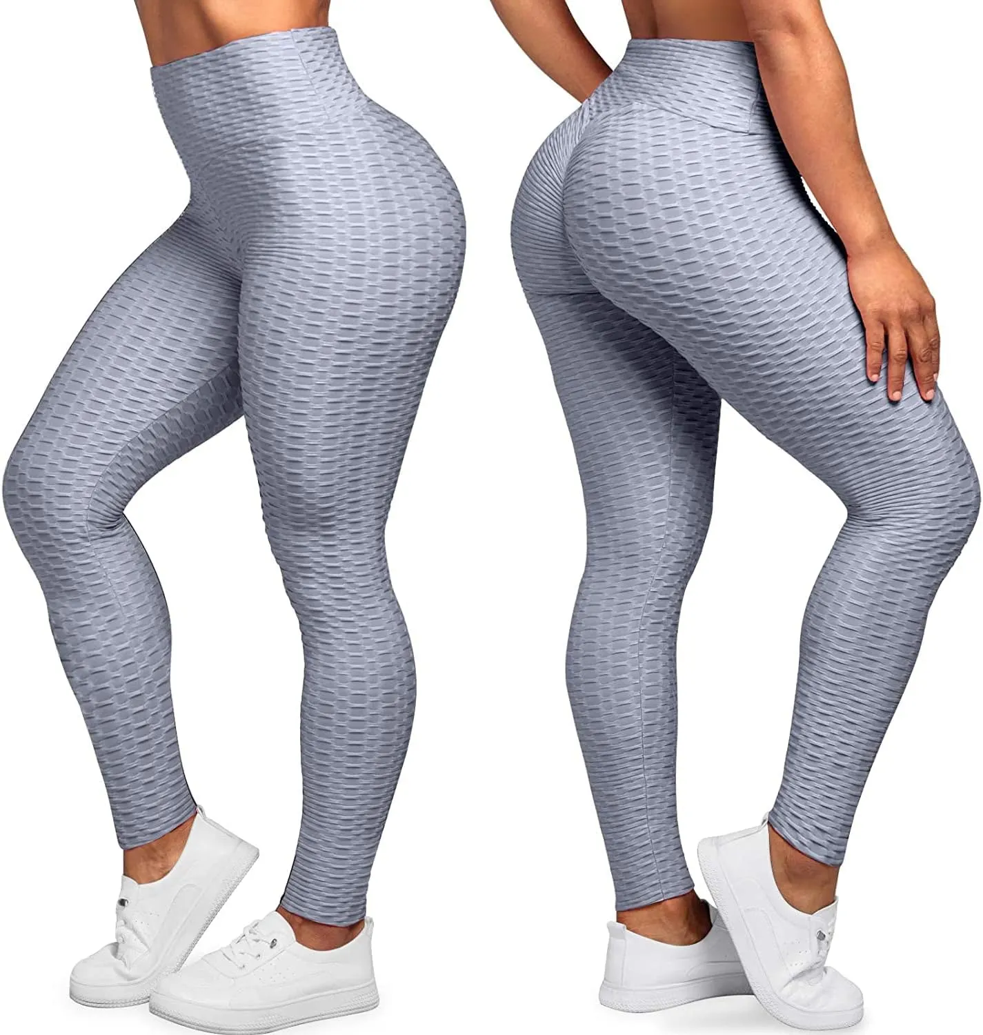 Leggings for Women Butt Lifting Leggings High Waisted Booty Yoga Pants Tummy Control Workout Leggings Tights