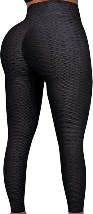 Leggings for Women Butt Lifting Leggings High Waisted Booty Yoga Pants Tummy Control Workout Leggings Tights