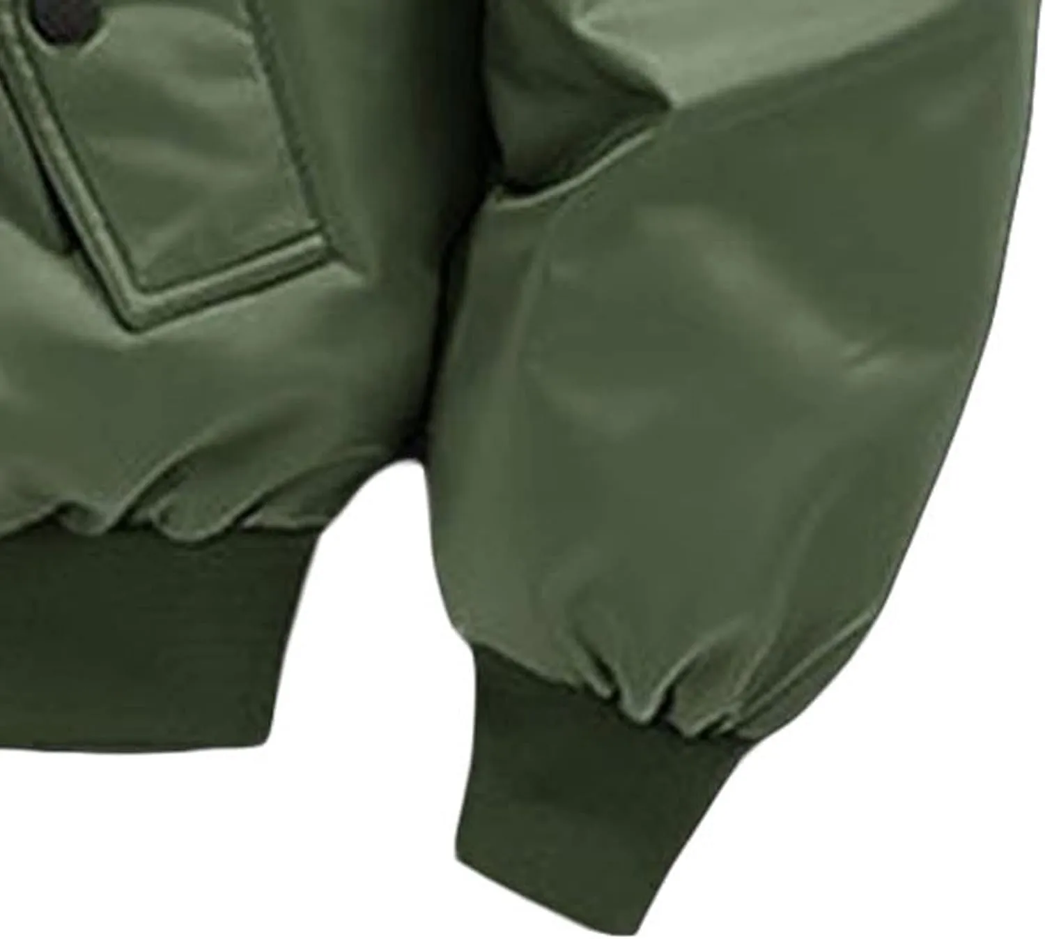 Maiyifu-GJ Men Winter Warm Flight Bomber Jacket Slim Fit Windproof Full Zip Military Jacket Lightweight Casual Coats Outwear