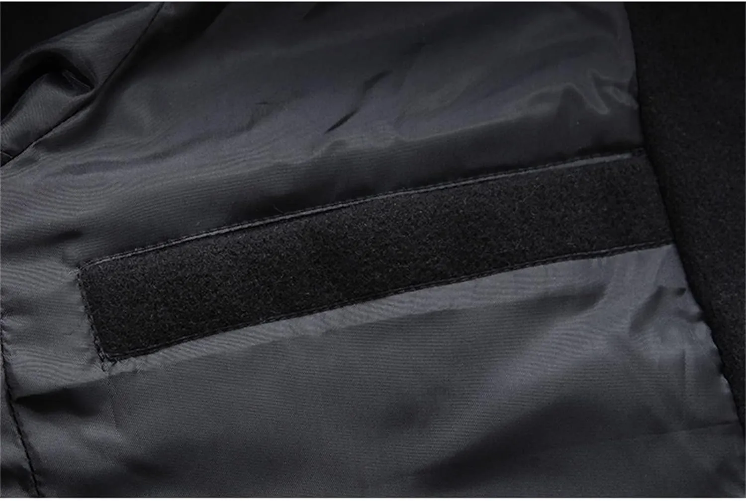 Maiyifu-GJ Men's Casual Mid-Length Trench Coat Single Breasted Business Pea Coats Winter Notched Lapel Windbreaker Jacket