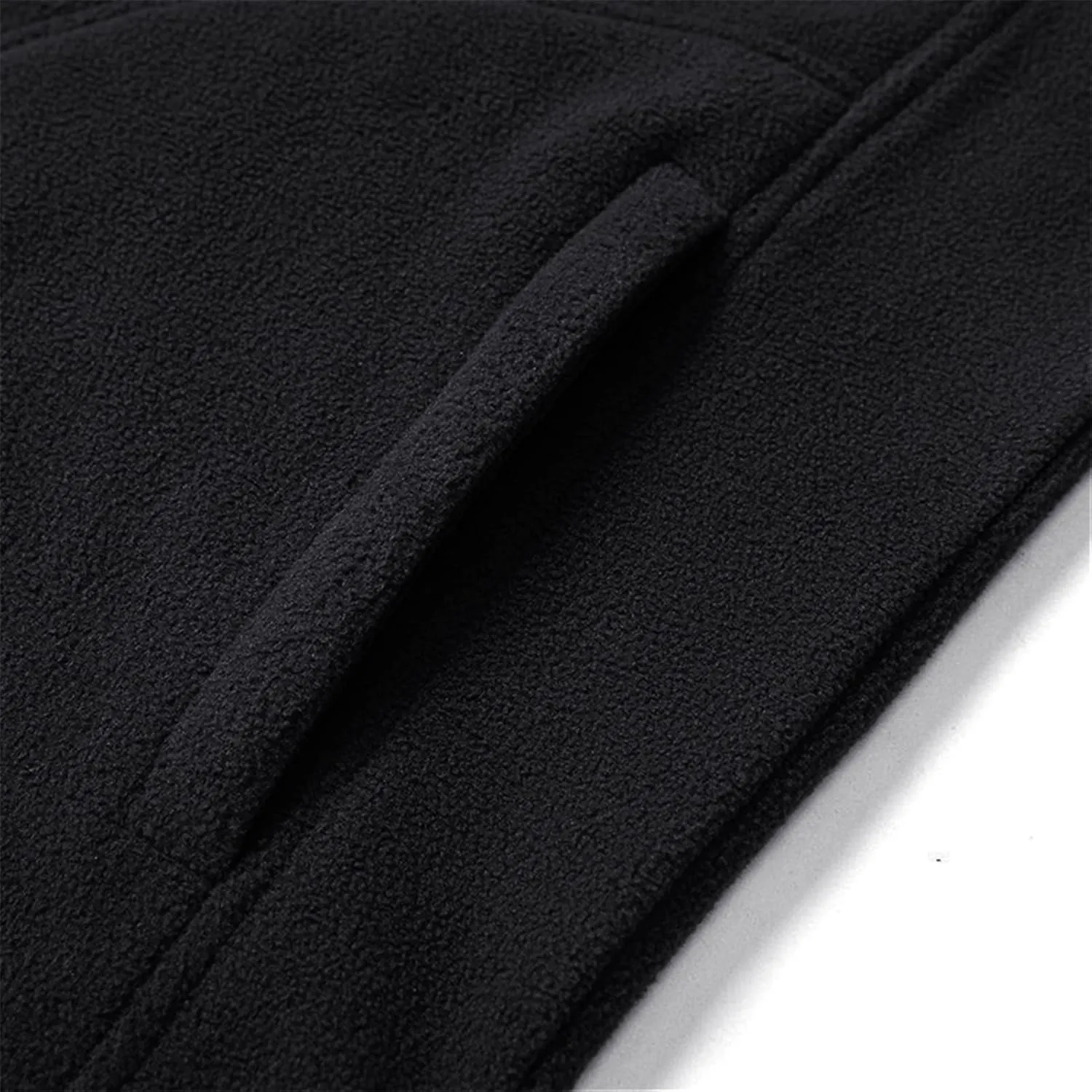 Maiyifu-GJ Men's Full Zip Polar Fleece Jacket Lightweight Softshell Thermal Outdoor Coat Casual Soft Mountain Hiking Outwear
