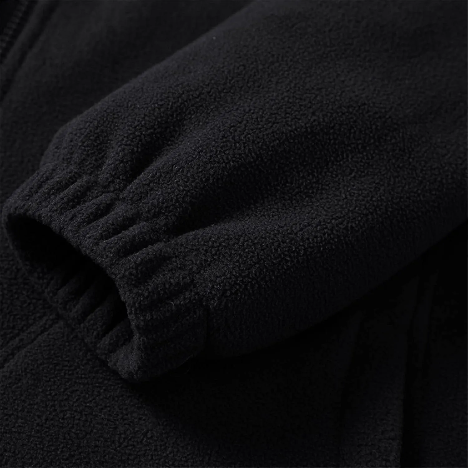 Maiyifu-GJ Men's Full Zip Polar Fleece Jacket Lightweight Softshell Thermal Outdoor Coat Casual Soft Mountain Hiking Outwear