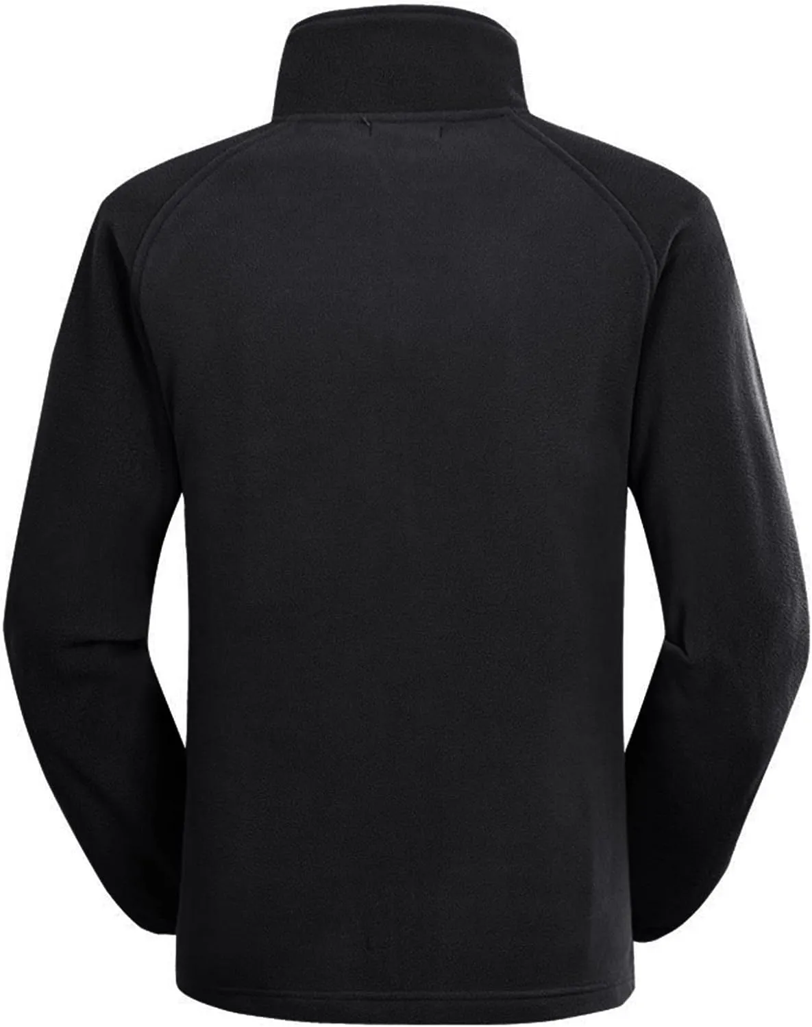 Maiyifu-GJ Men's Full Zip Polar Fleece Jacket Lightweight Softshell Thermal Outdoor Coat Casual Soft Mountain Hiking Outwear